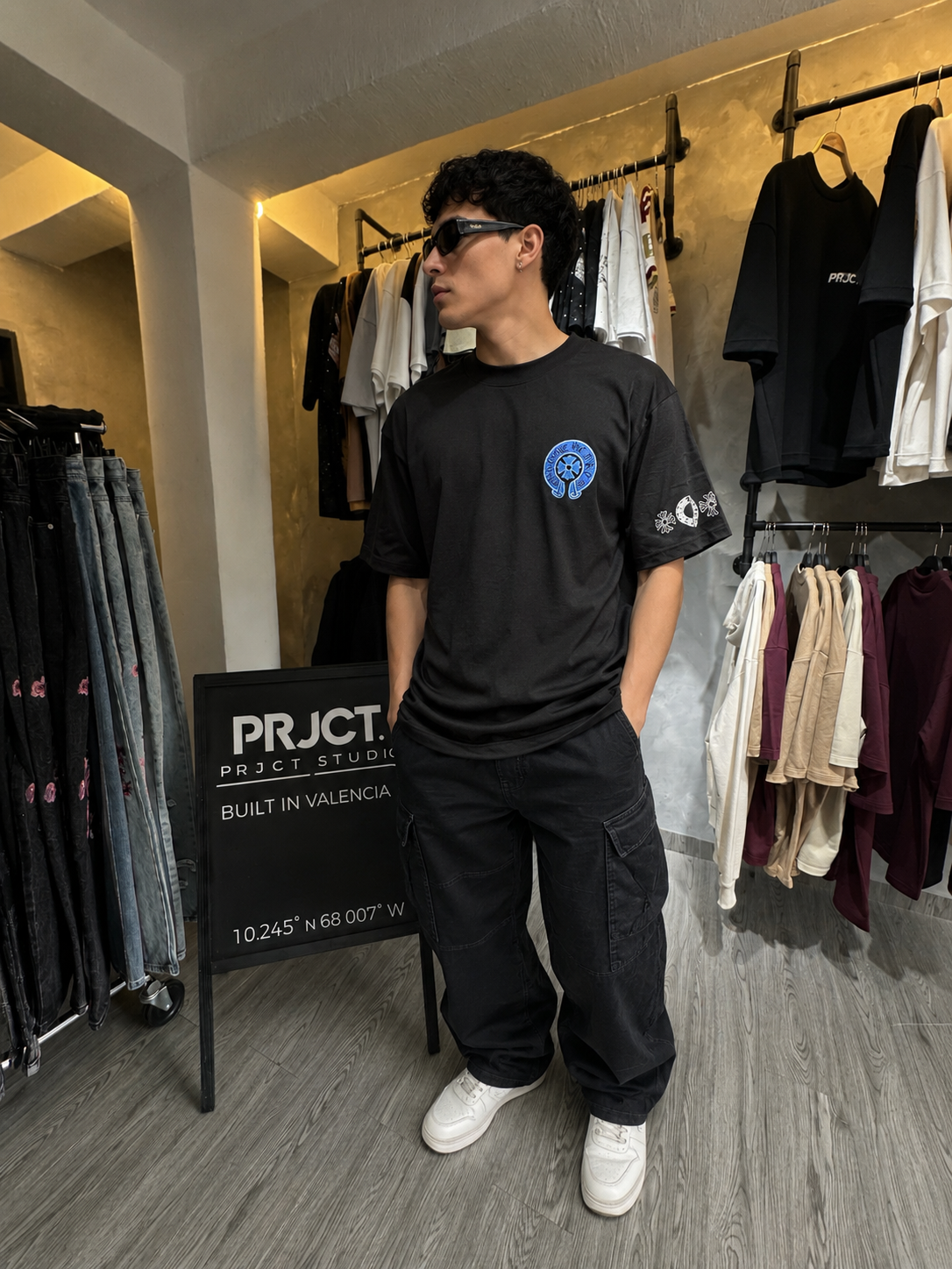 CHROME HEARTS BLUE CROSS
