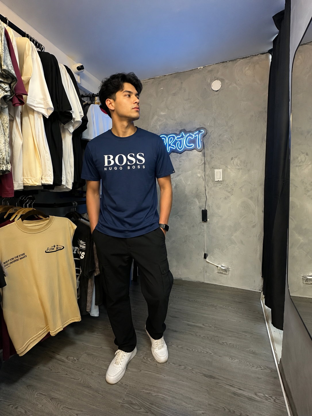 BOSS ESSENTIAL NAVY